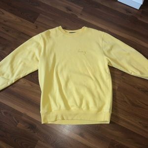 Brandy Melville Honey Crewneck